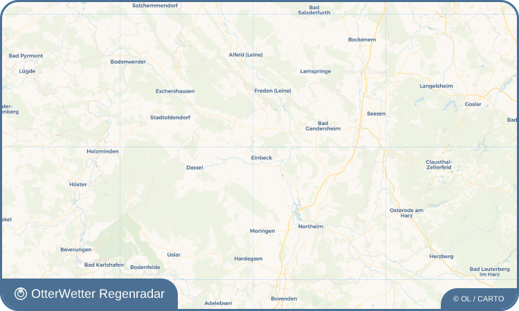 OtterWetter Regenradar-Widget Einbeck