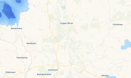 Regenradar Vorschaubild - Aktuelle Niederschläge in Elbergen und Umgebung