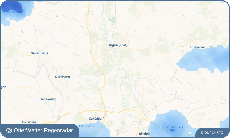 OtterWetter Regenradar-Widget Elbergen
