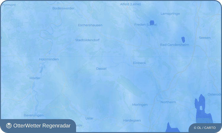 OtterWetter Regenradar-Widget Ellensen