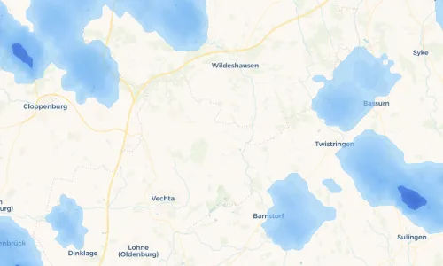 Regenradar Vorschaubild - Aktuelle Niederschläge in Ellenstedt und Umgebung