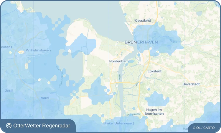 Widget-Vorschau für Ellwürden Wetter-Widget-Vorschau mit Vorhersagedaten für Ellwürden