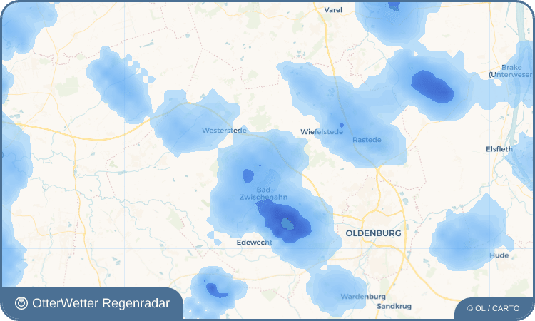 OtterWetter Regenradar-Widget Elmendorf