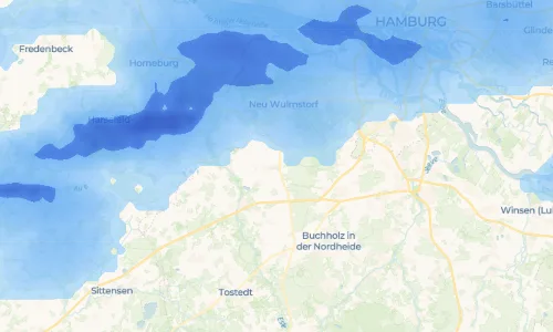 Regenradar Vorschaubild - Aktuelle Niederschläge in Elstorf-Bachheide und Umgebung