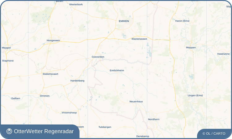 OtterWetter Regenradar-Widget Emlichheim