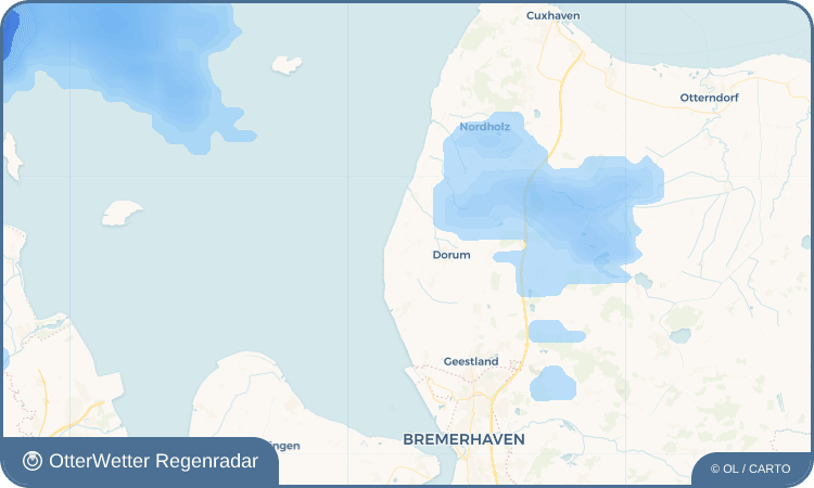 Widget-Vorschau für Engbüttel Wetter-Widget-Vorschau mit Vorhersagedaten für Engbüttel