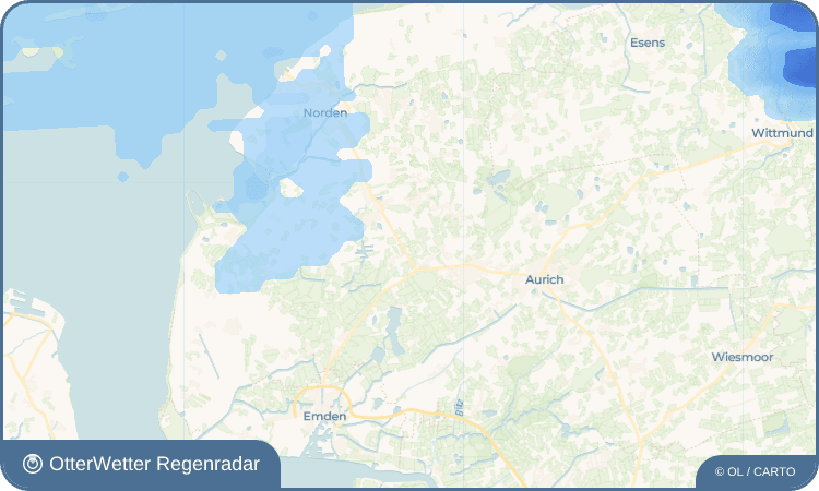 Wetter-Widget-Vorschau mit Vorhersagedaten für Engerhafe