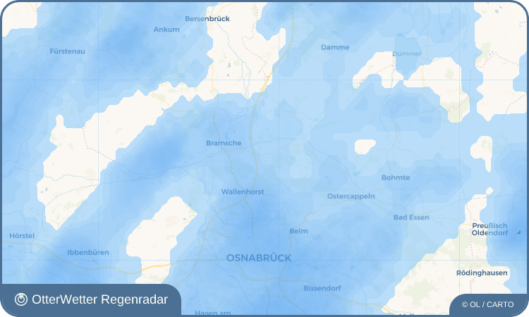 OtterWetter Regenradar-Widget Engter