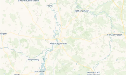 Regenradar Vorschaubild - Aktuelle Niederschläge in Erichshagen-Wölpe und Umgebung