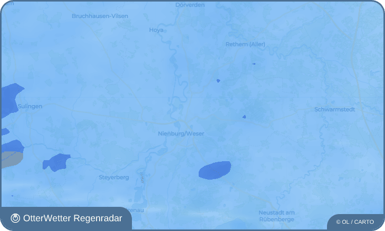 OtterWetter Regenradar-Widget Erichshagen-Wölpe