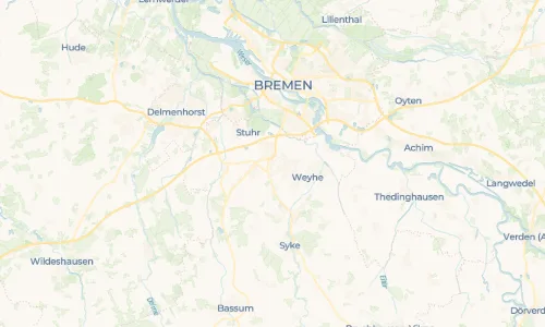Regenradar-Vorschau: aktuelle Niederschläge in Erichshof und Umgebung