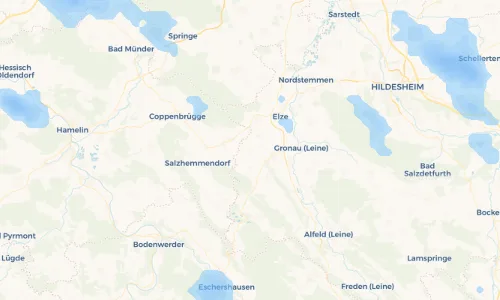 Regenradar Vorschaubild - Aktuelle Niederschläge in Esbeck und Umgebung