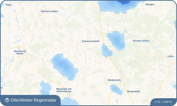 Wetter-Widget-Vorschau mit Vorhersagedaten für Esperke