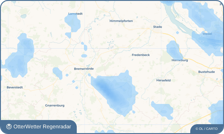 OtterWetter Regenradar-Widget Essel