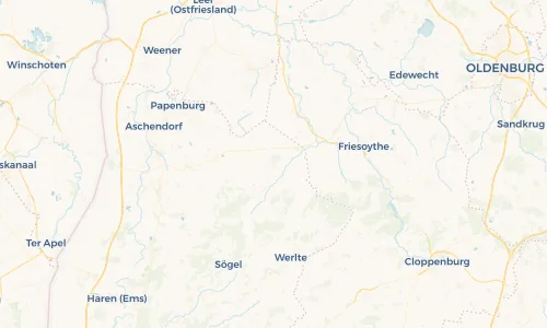 Regenradar Vorschaubild - Aktuelle Niederschläge in Esterwegen und Umgebung