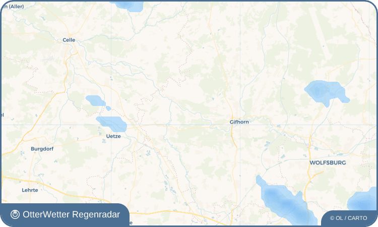 OtterWetter Regenradar-Widget Ettenbüttel