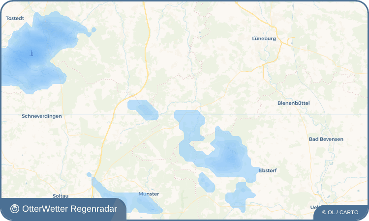 Wetter-Widget-Vorschau mit Vorhersagedaten für Etzen