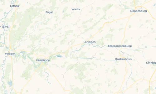 Regenradar Vorschaubild - Aktuelle Niederschläge in Evenkamp und Umgebung
