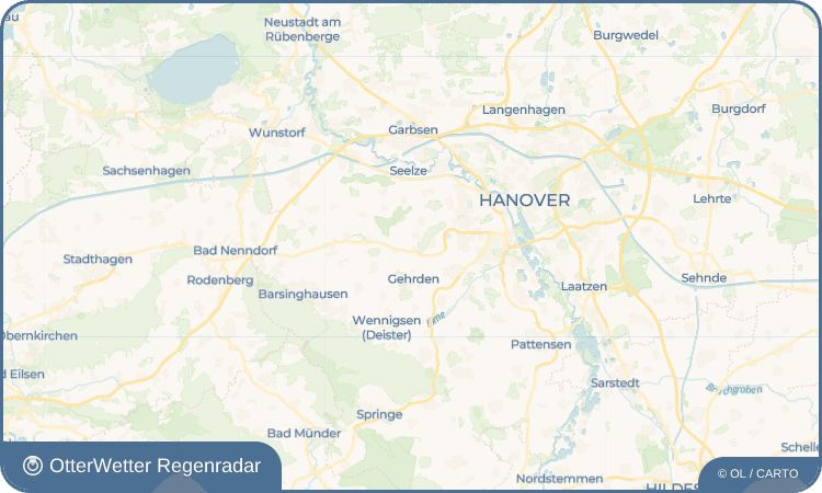 OtterWetter Regenradar-Widget Everloh