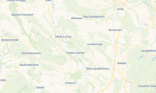 Regenradar Vorschaubild - Aktuelle Niederschläge in Everode und Umgebung