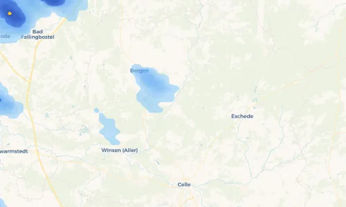 Regenradar Vorschaubild - Aktuelle Niederschläge in Eversen und Umgebung