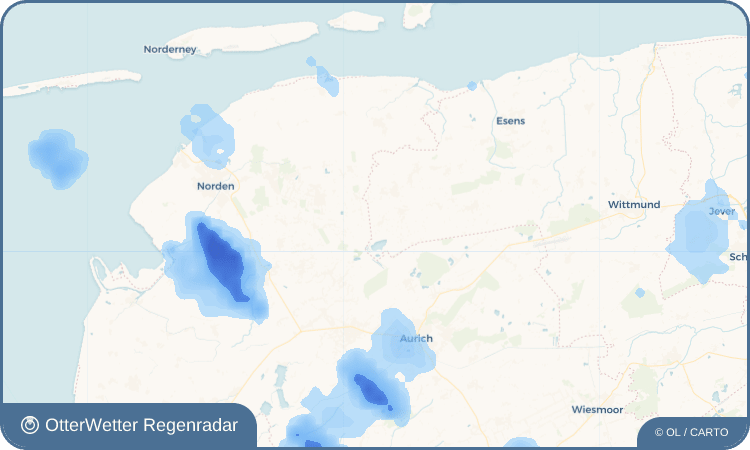 Widget-Vorschau für Eversmeer Wetter-Widget-Vorschau mit Vorhersagedaten für Eversmeer