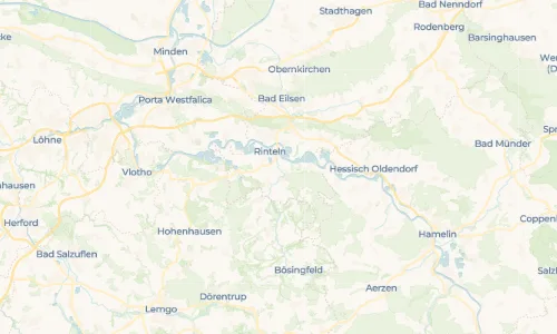 Regenradar Vorschaubild - Aktuelle Niederschläge in Exten und Umgebung