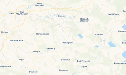 Regenradar Vorschaubild - Aktuelle Niederschläge in Extertal und Umgebung