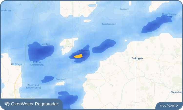 Wetter-Widget-Vorschau mit Vorhersagedaten für Eydelstedt