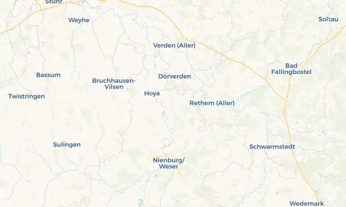 Regenradar Vorschaubild - Aktuelle Niederschläge in Eystrup und Umgebung