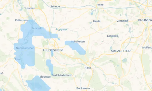 Regenradar Farmsen: aktuelle Niederschläge in Farmsen und Umgebung, Stand 22. Oktober 2026 um 19:25 Uhr