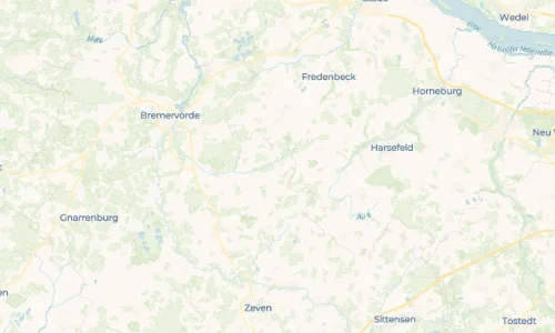 Regenradar Vorschaubild - Aktuelle Niederschläge in Farven und Umgebung