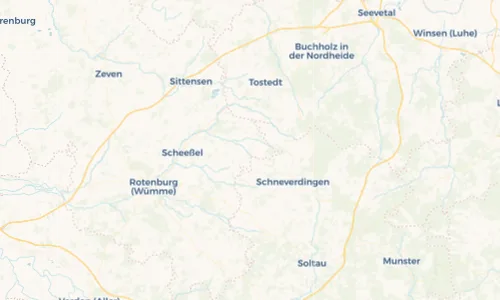 Regenradar Vorschaubild - Aktuelle Niederschläge in Fintel und Umgebung