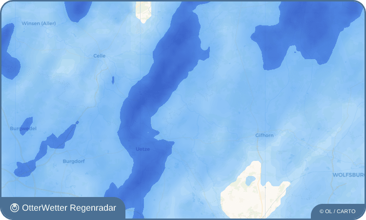 OtterWetter Regenradar-Widget Flettmar