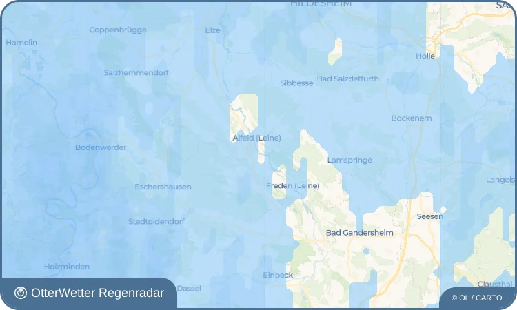 Widget-Vorschau für Föhrste Wetter-Widget-Vorschau mit Vorhersagedaten für Föhrste
