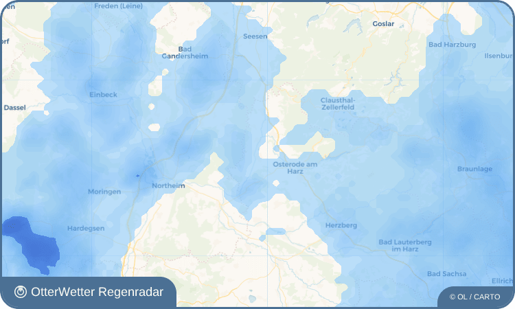 OtterWetter Regenradar-Widget Förste