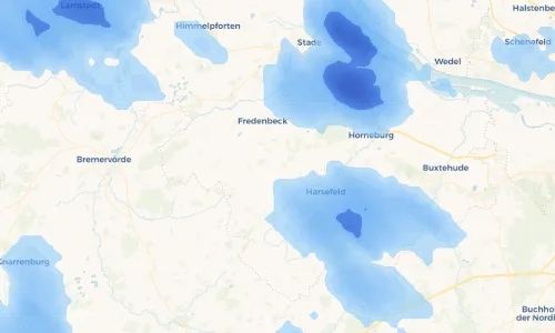 Regenradar Vorschaubild - Aktuelle Niederschläge in Frankenmoor und Umgebung