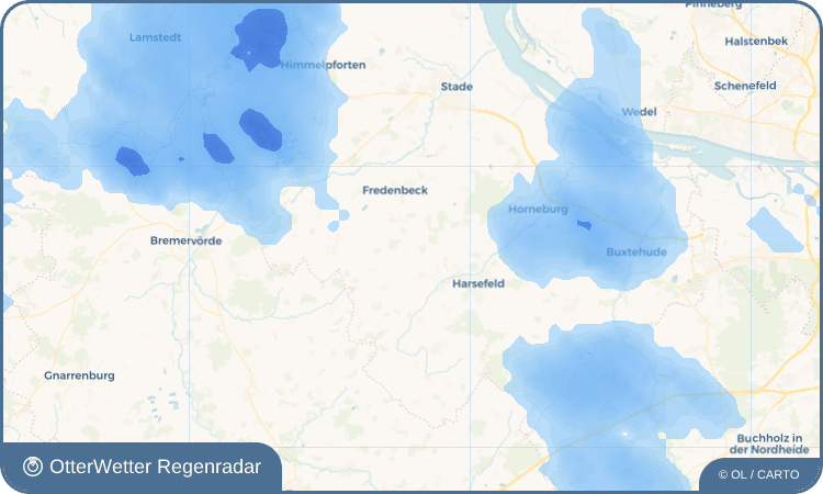 Widget-Vorschau für Frankenmoor Wetter-Widget-Vorschau mit Vorhersagedaten für Frankenmoor