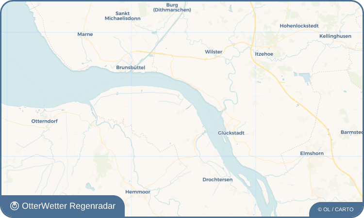 OtterWetter Regenradar-Widget Freiburg (Elbe)