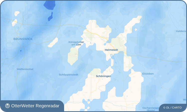 OtterWetter Regenradar-Widget Frellstedt