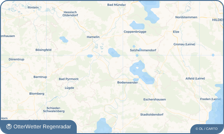 Widget-Vorschau für Frenke Wetter-Widget-Vorschau mit Vorhersagedaten für Frenke