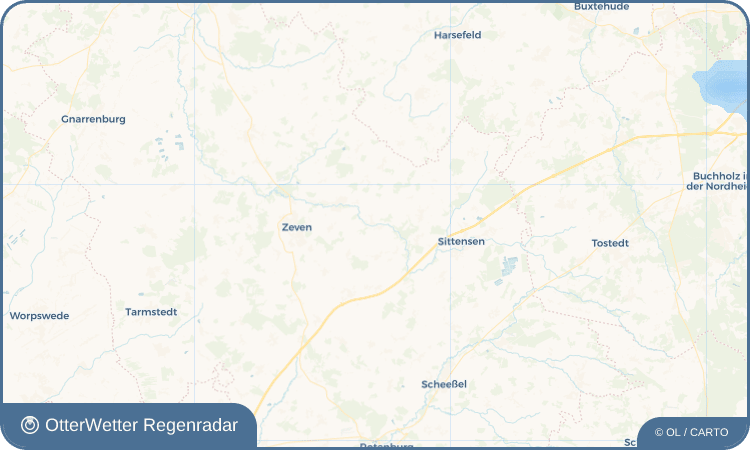 OtterWetter Regenradar-Widget Freyersen