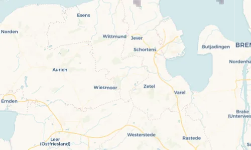 Regenradar Vorschaubild - Aktuelle Niederschläge in Friedeburg und Umgebung