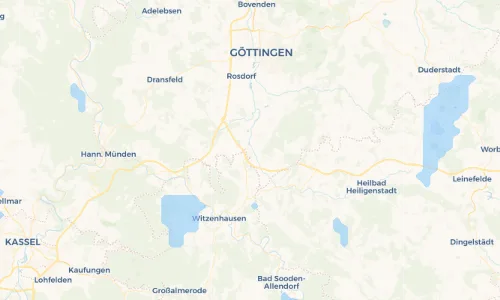 Regenradar Vorschaubild - Aktuelle Niederschläge in Friedland und Umgebung
