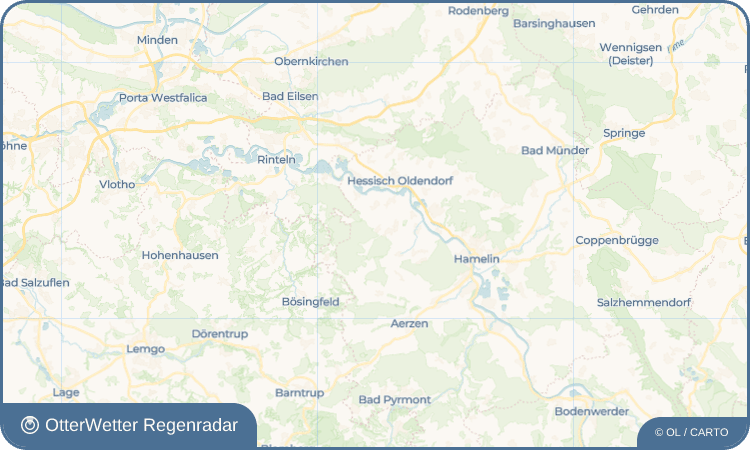 OtterWetter Regenradar-Widget Friedrichshagen