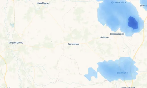 Regenradar Vorschaubild - Aktuelle Niederschläge in Fürstenau und Umgebung