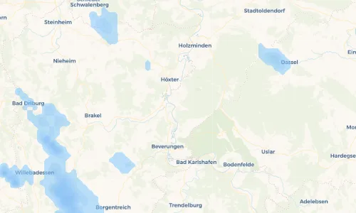 Regenradar Vorschaubild - Aktuelle Niederschläge in Fürstenberg und Umgebung