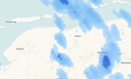 Regenradar Vorschaubild - Aktuelle Niederschläge in Fulkum und Umgebung