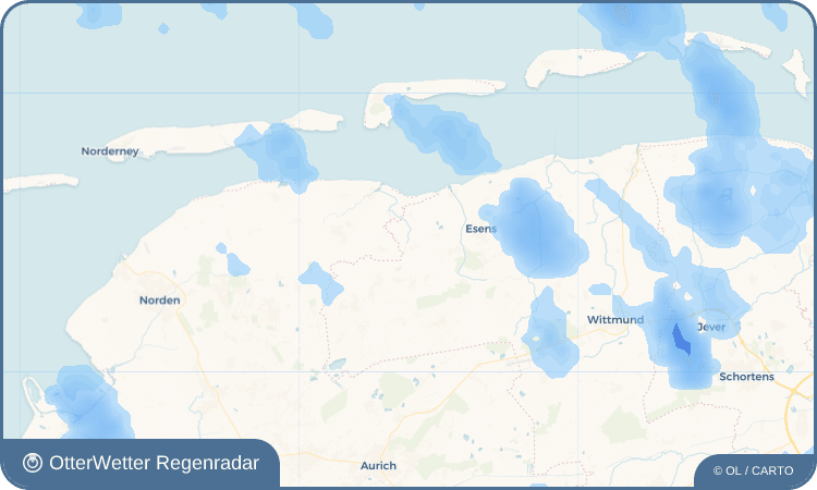 OtterWetter Regenradar-Widget Fulkum