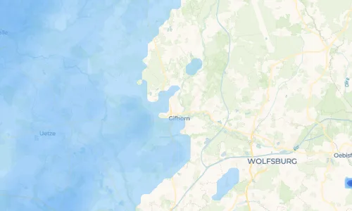 Regenradar Vorschaubild - Aktuelle Niederschläge in Gamsen und Umgebung